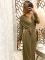 Heart cache dress olive