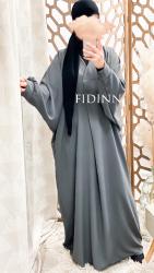 Abaya Emina gris