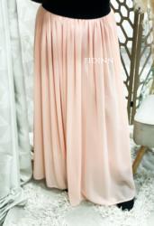 Jupe voile rose clair