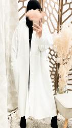 Veste kimono blanc